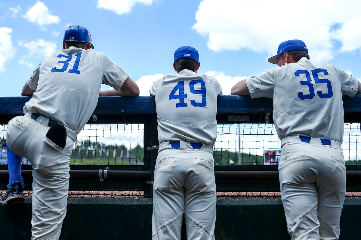 Alex Degen. Austin Strickland. Tyler Bosma.

Kentucky beats Vanderbilt 10-2.

Photo by Sarah Caputi | UK Athletics
