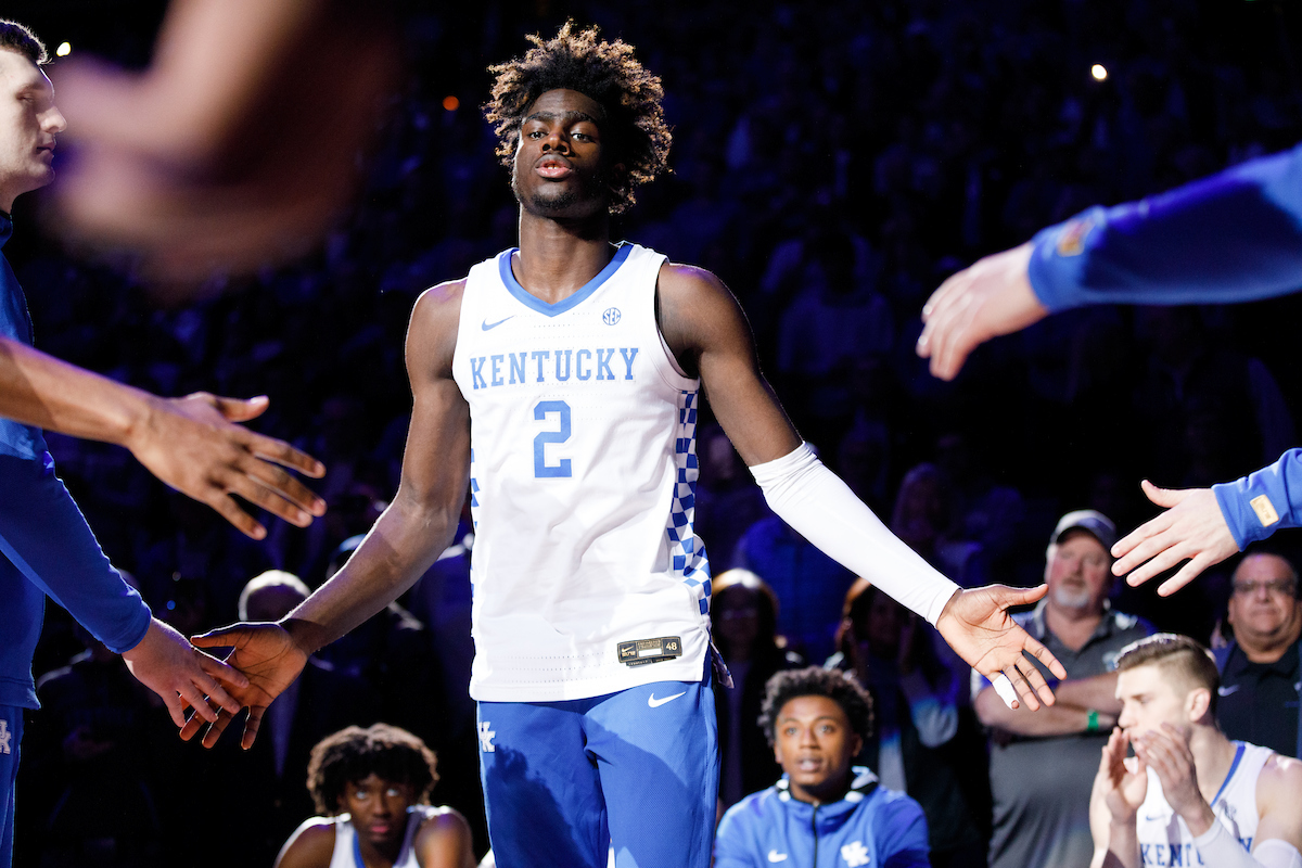 Kahlil Whitney.

Kentucky beat Lamar 81-56.


Photo by Elliott Hess | UK Athletics