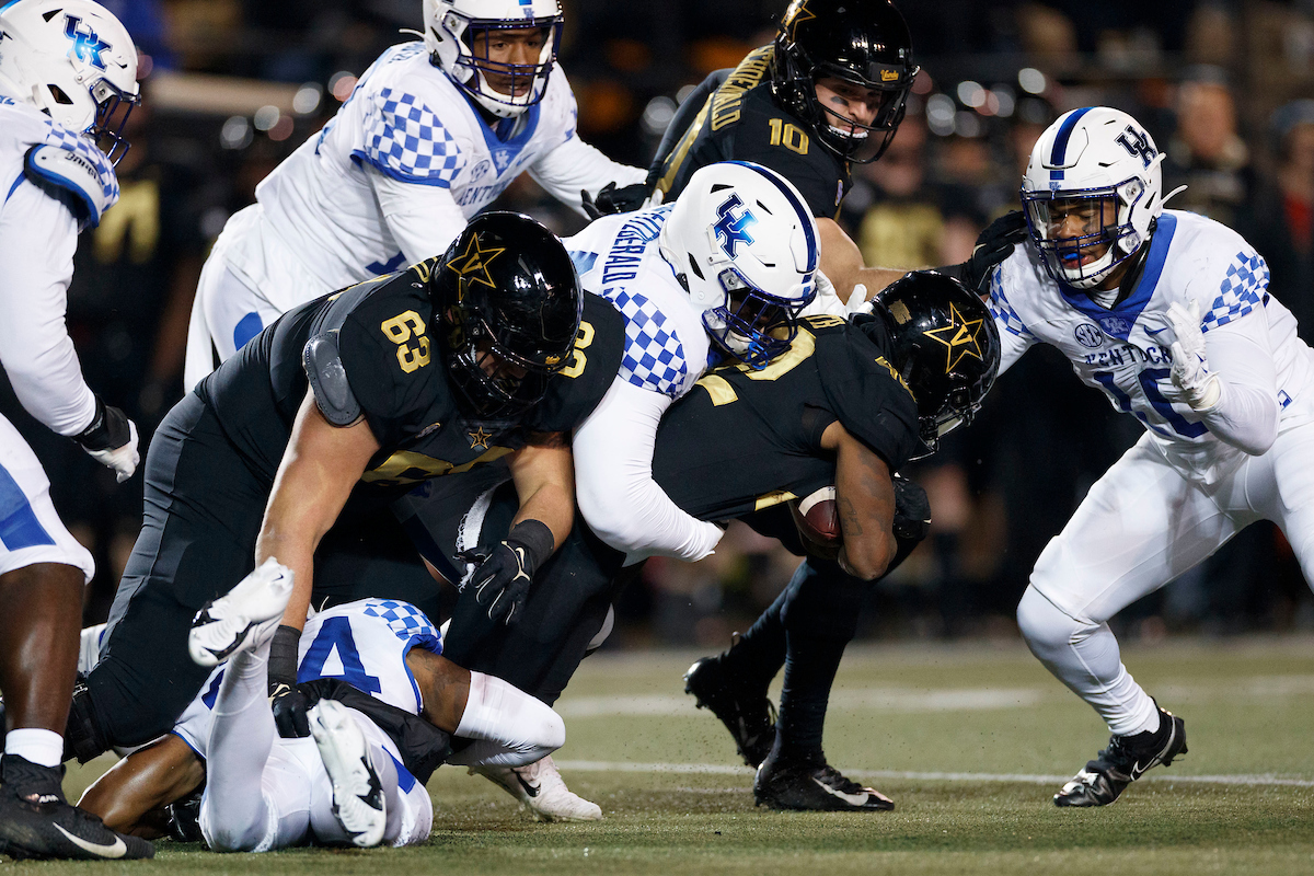 Abule Abadi-Fitzgerald.

Kentucky beats Vandy, 34-17.

Photo by Elliott Hess | UK Athletics