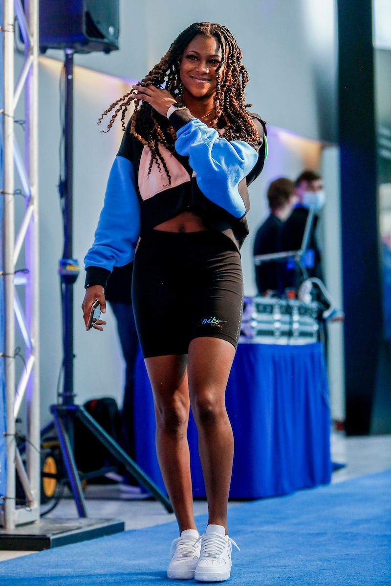 Robyn Benton.

Big Blue Madness.

Photo by Sarah Caputi | UK Athletics