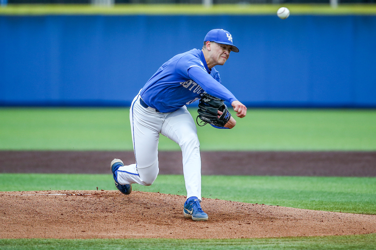 Cole Stupp.Kentucky loses to Georgia 2-4.Photo by Sarah Caputi | UK Athletics
