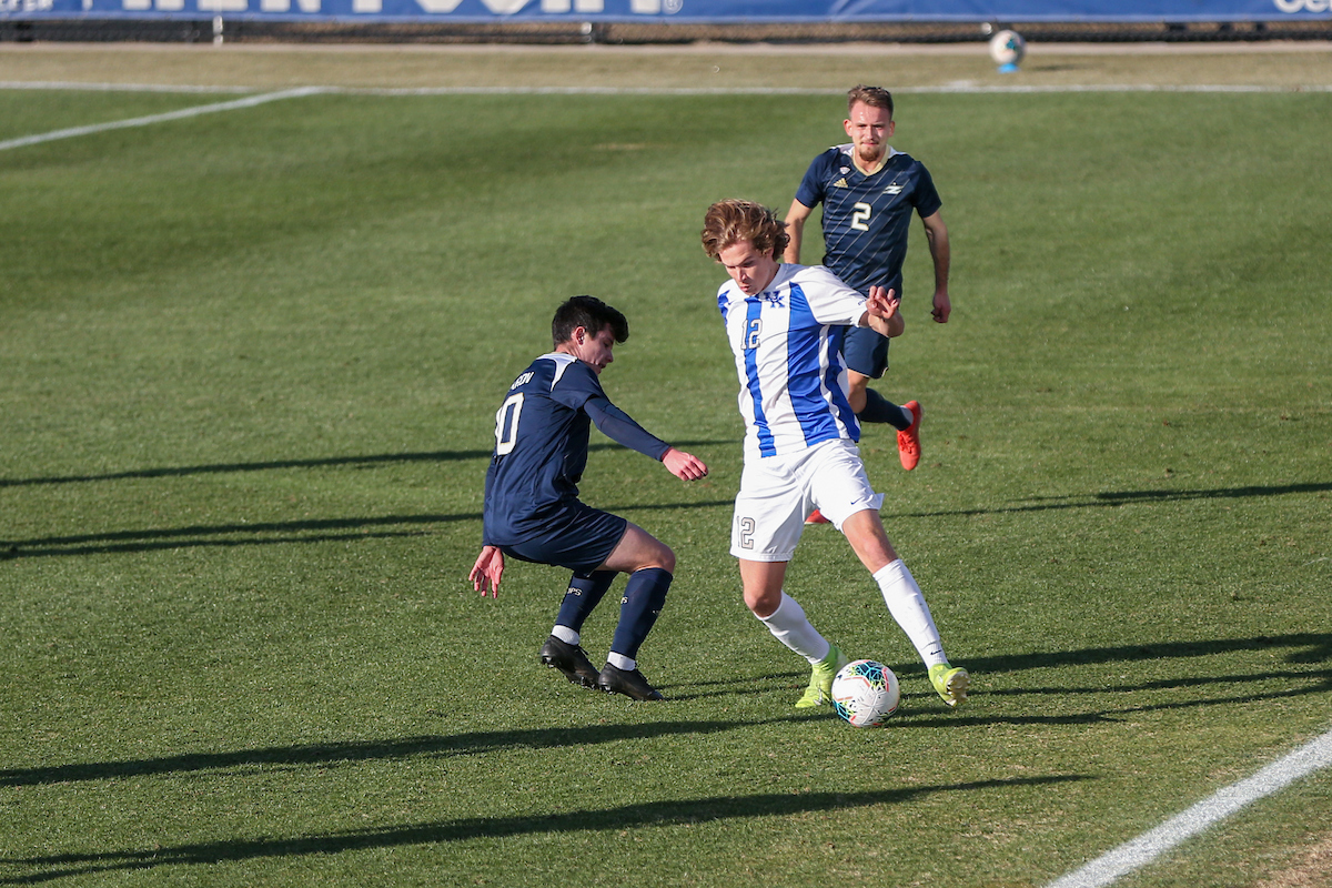 Clay Holstad.

Kentucky ties Akron 1 - 1.

Photo by Sarah Caputi | UK Athletics