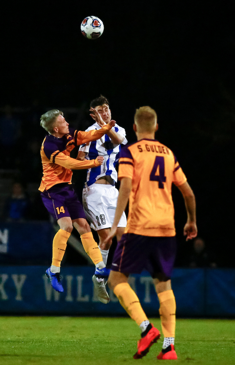 Bailey Rouse. 

Men's soccer beat Lipscomb 2-1

Photo by Eddie Justice | UK Athletics