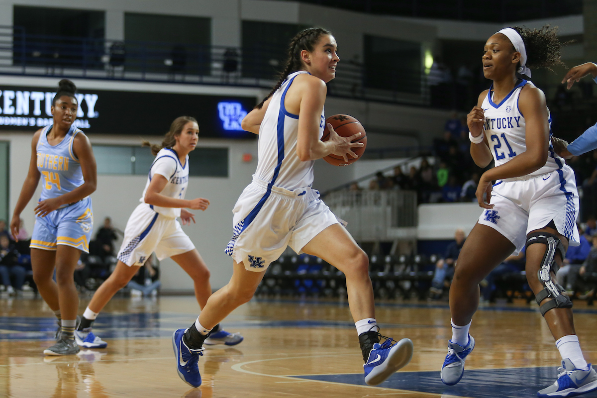 Maci Morris.

UK women's basketball beat Southern 91-41.

Photo by Hannah Phillips | UK Athletics