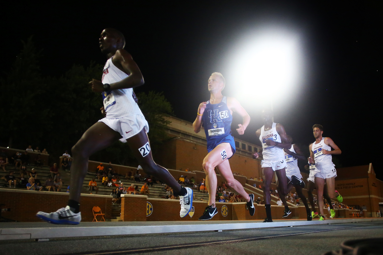Jacob Thomson.

Day three of the 2018 SEC Outdoor Track and Field Championships on Sunday, May 13, 2018, at Tom Black Track in Knoxville, TN.

Photo by Chet White | UK Athletics