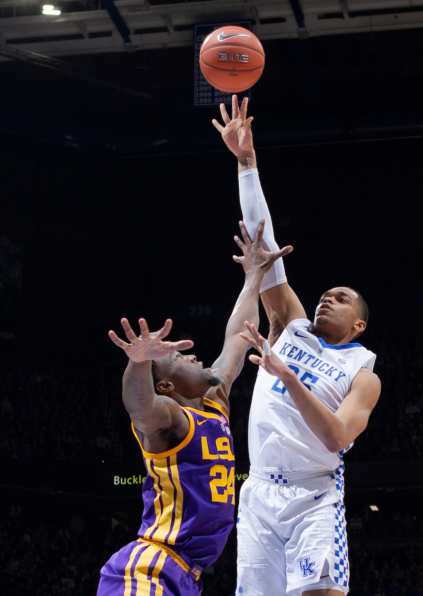 PJ Washington. 

UK falls to LSU 73-71.


Photo By Barry Westerman | UK Athletics