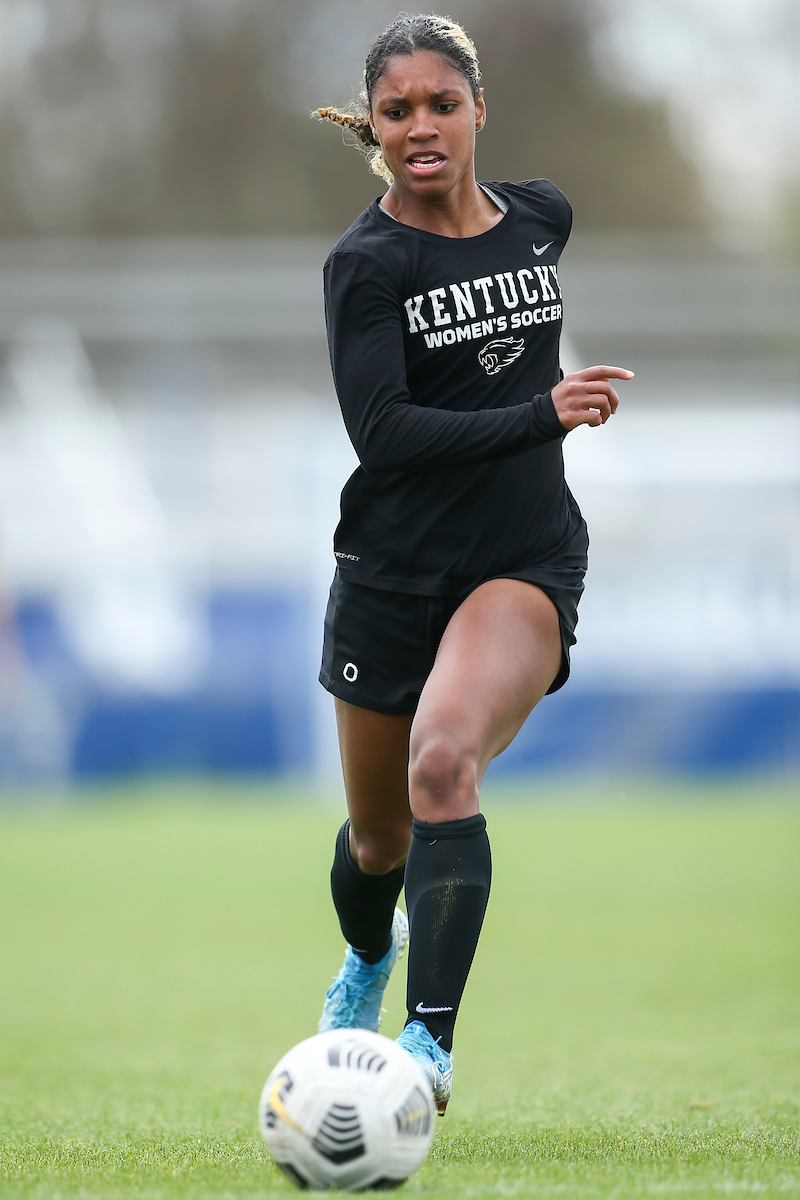 Hailey Farrington-Bentil.

Kentucky ties Miami Ohio 1-1.

Photo by Grace Bradley | UK Athletics
