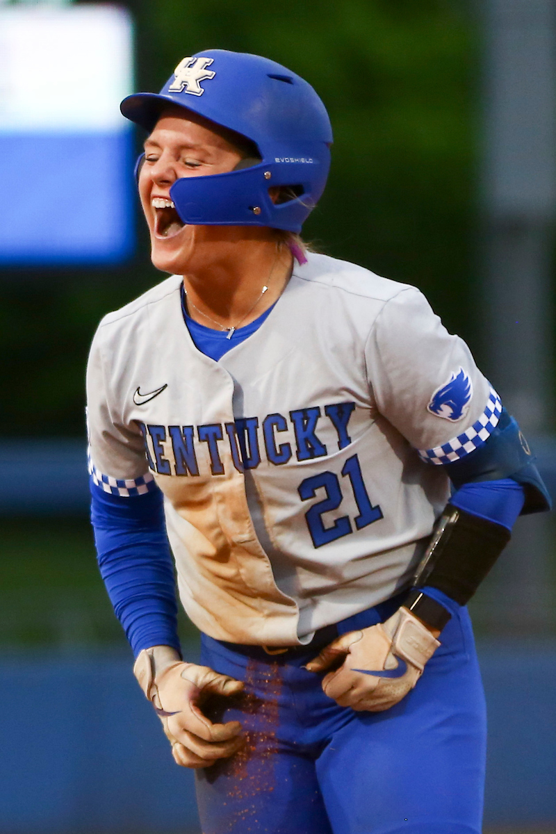 Erin Coffel.

Kentucky beats Mississippi State 7-3.

Photo by Grace Bradley | UK Athletics