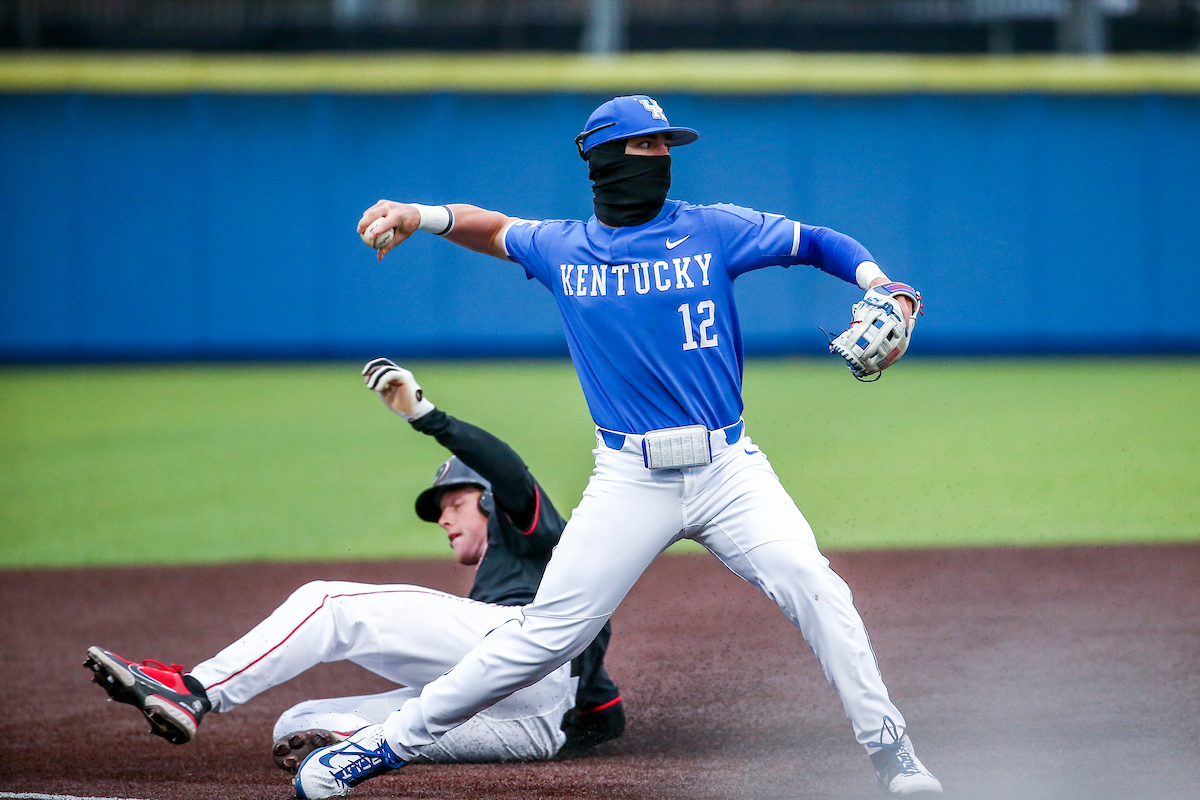 Chase Estep.

Kentucky loses to Georgia 2-4.

Photo by Sarah Caputi | UK Athletics