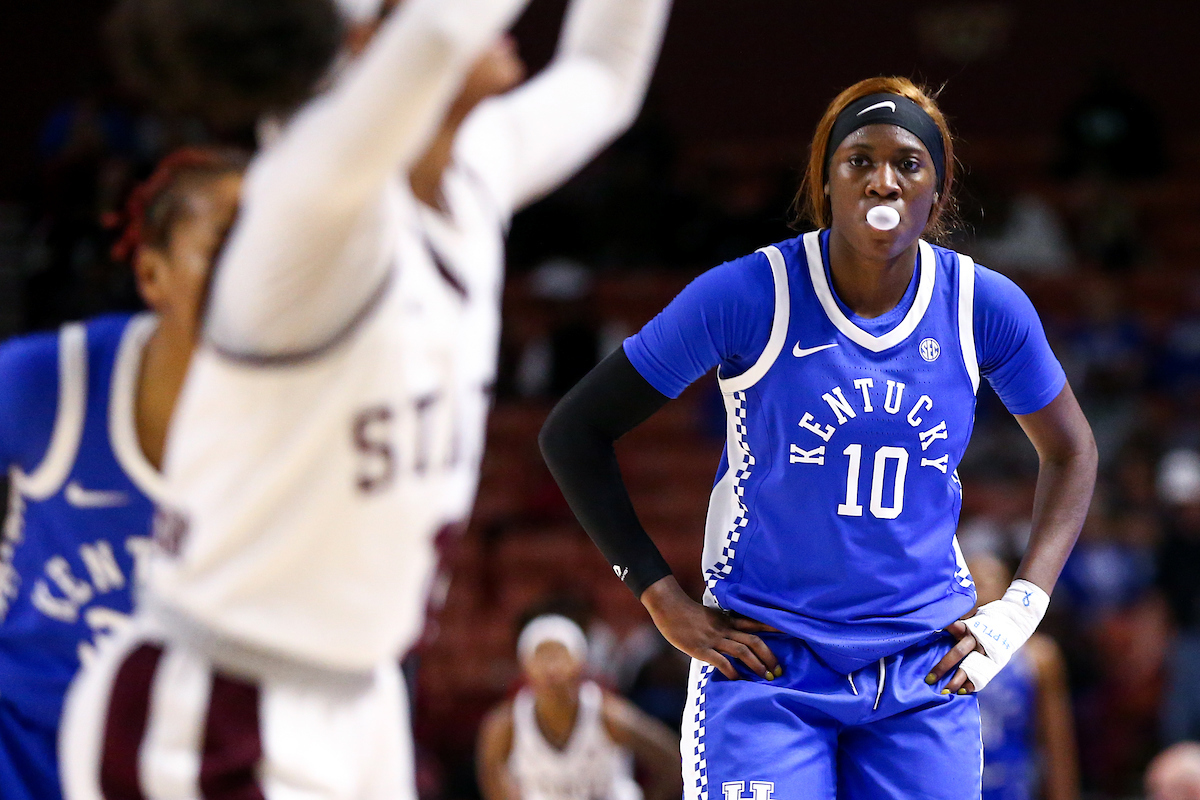Rhyne Howard. 

Kentucky falls to Mississippi State 77-59.

Photo by Eddie Justice | UK Athletics