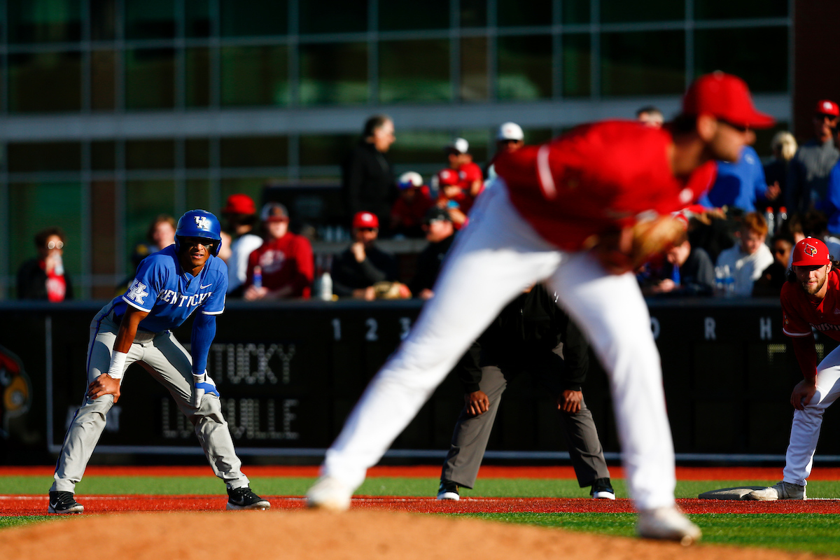 Ryan Ritter. 

Kentucky falls to Louisville 4-2. 

Photo By Barry Westerman | UK Athletics