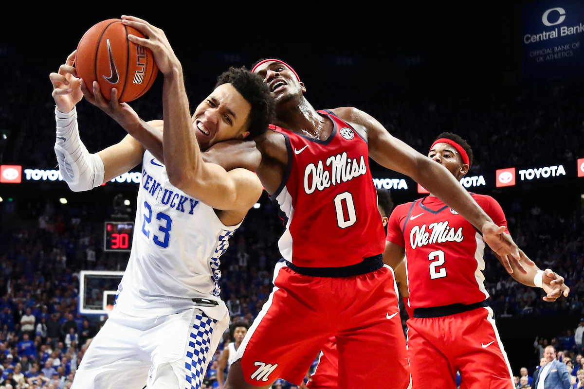 EJ Montgomery.

UK beat Ole Miss 67-62.

Photo by Chet White | UK Athletics