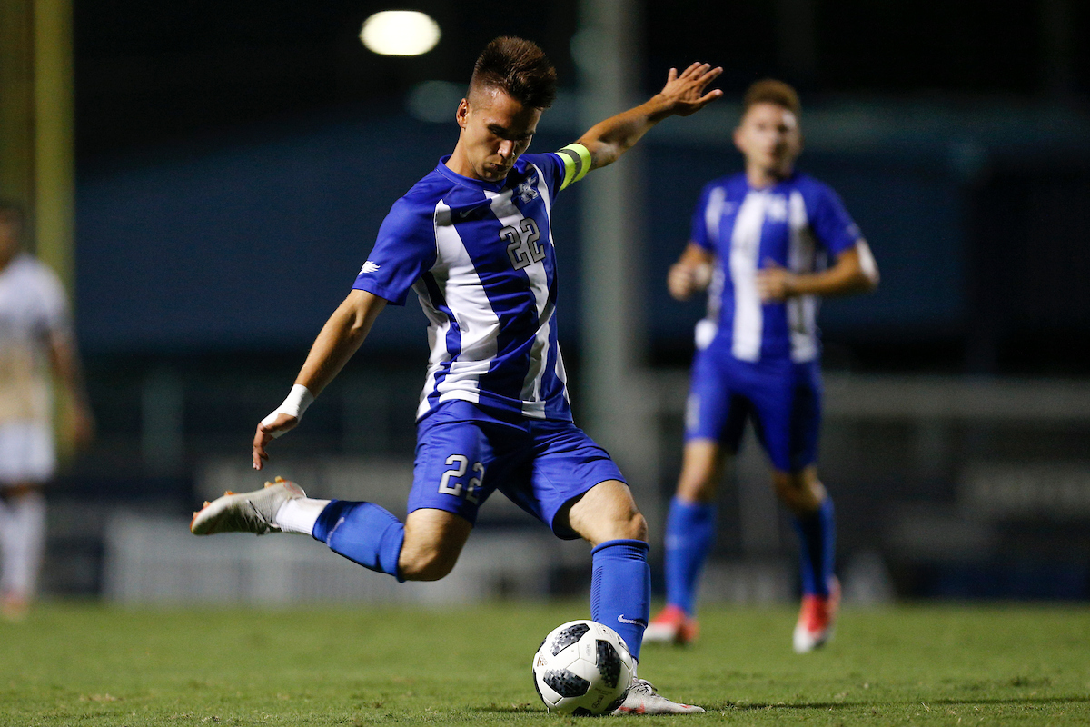 Tanner Hummel.

Men's Soccer falls to Florida International 3-2.

Photo by Michael Reaves | UK Athletics