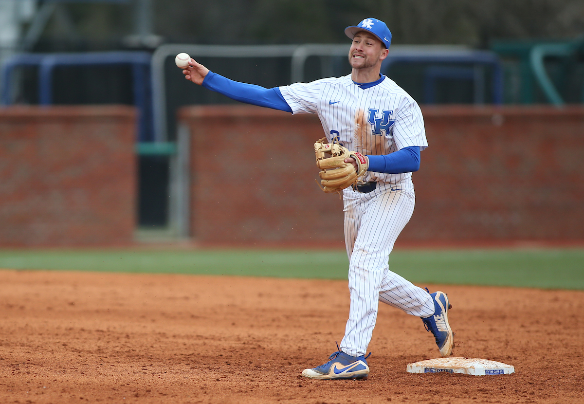 Trey Dawson

The University of Kentucky baseball team beat Texas Tech 11-6 on Saturday, March 10, 2018, in Lexington?s Cliff Hagan Stadium.

Barry Westerman | UK Athletics