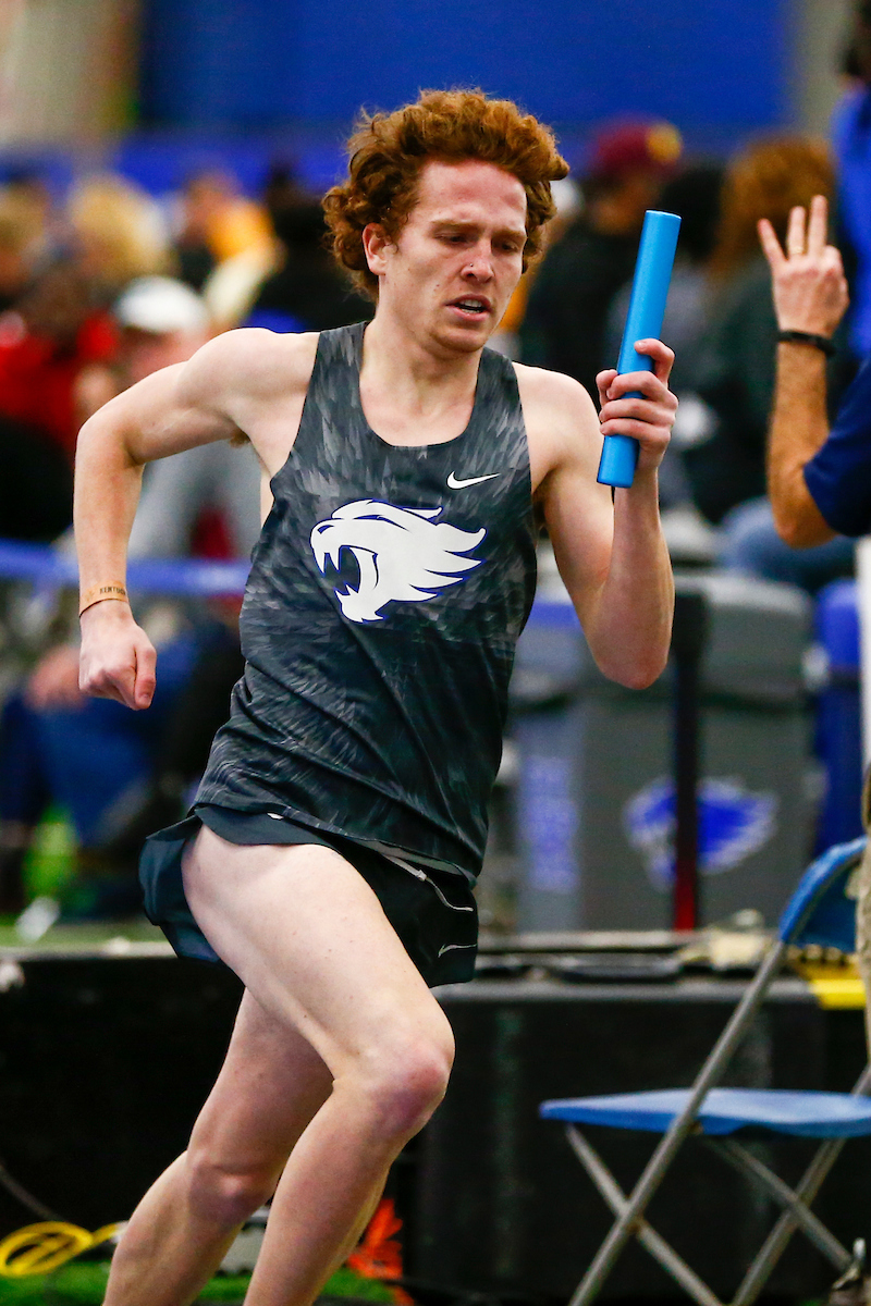 Szalay, LaClair, Thomas. 

Day one of the Rod McCravy Memorial. 

Photo By Barry Westerman | UK Athletics