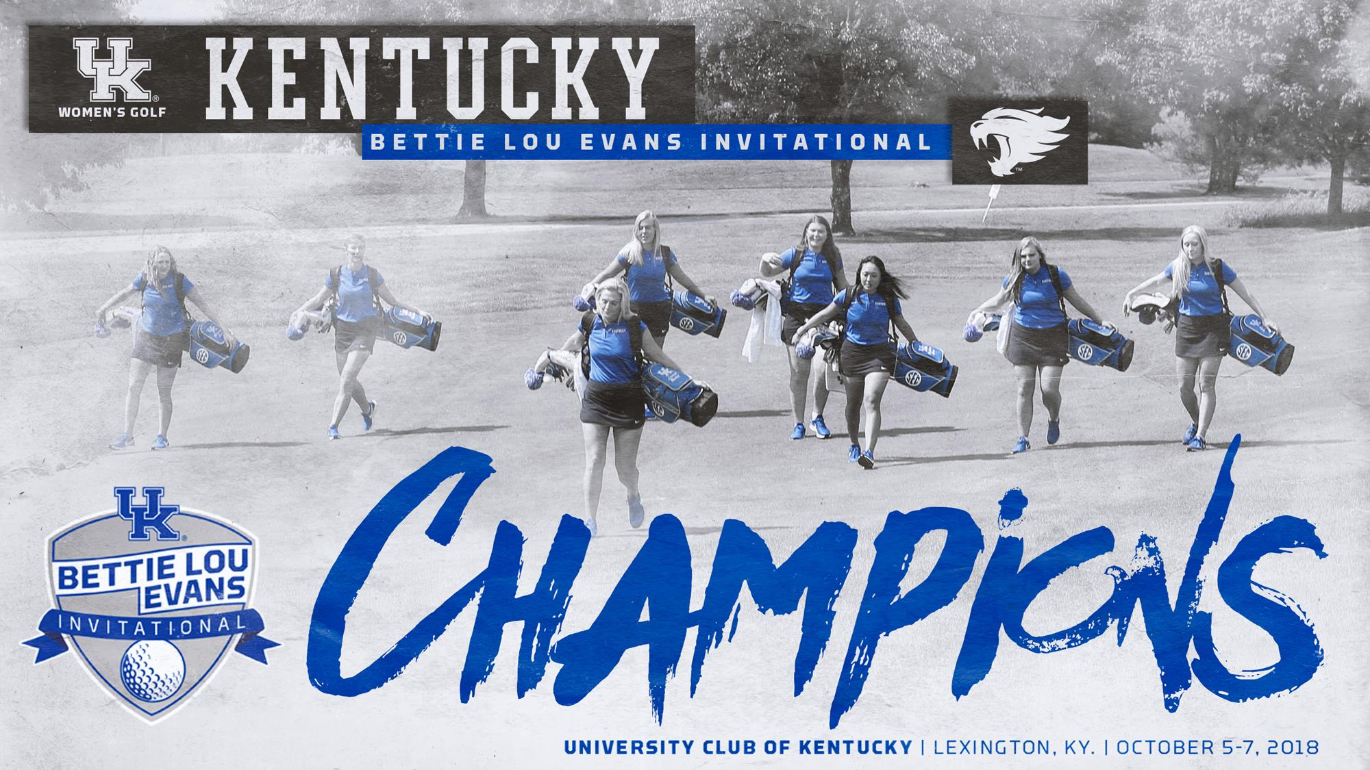 Kentucky Women’s Golf Wins Bettie Lou Evans Invitational