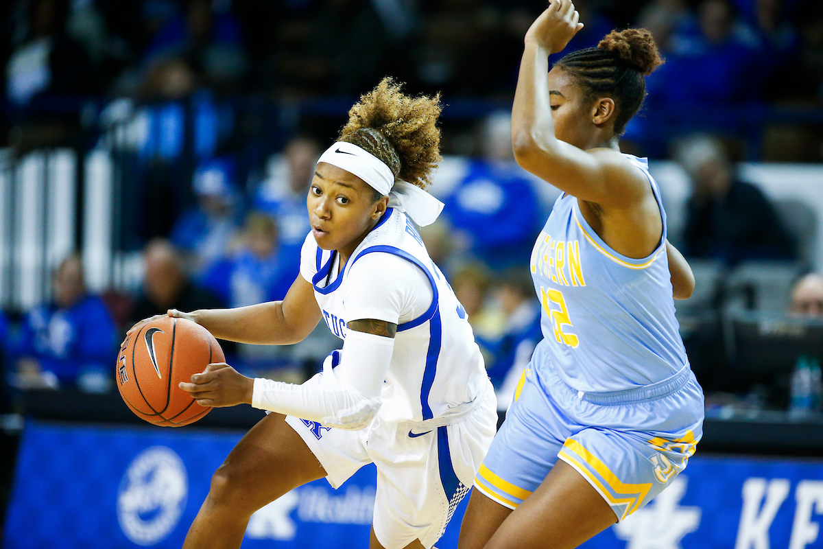 Jaida Roper.

UK women's basketball beat Southern 91-41.

Photo by Chet White | UK Athletics