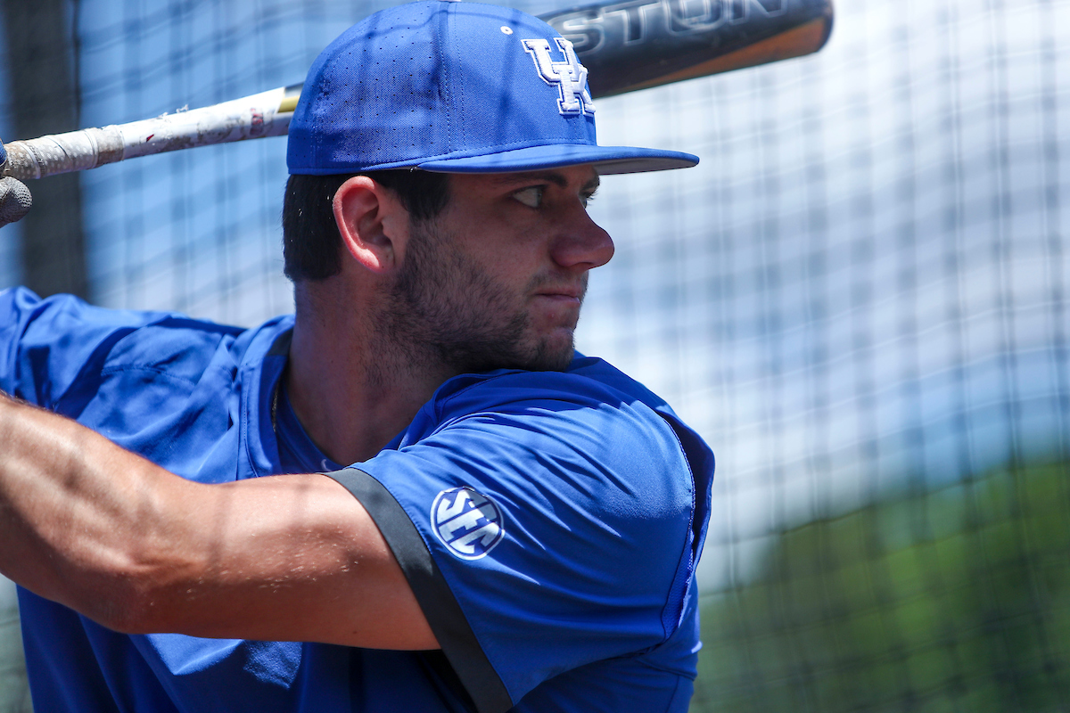 Jacob Plastiak.

Kentucky beats Vanderbilt 10-2.

Photo by Sarah Caputi | UK Athletics