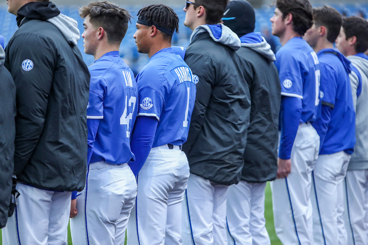 Daniel Harris IV.

Kentucky loses to Georgia 2-4.

Photo by Sarah Caputi | UK Athletics