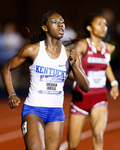 Megan Moss.

SEC Outdoor Track and Field Championships Day 2.

Photo by Elliott Hess | UK Athletics