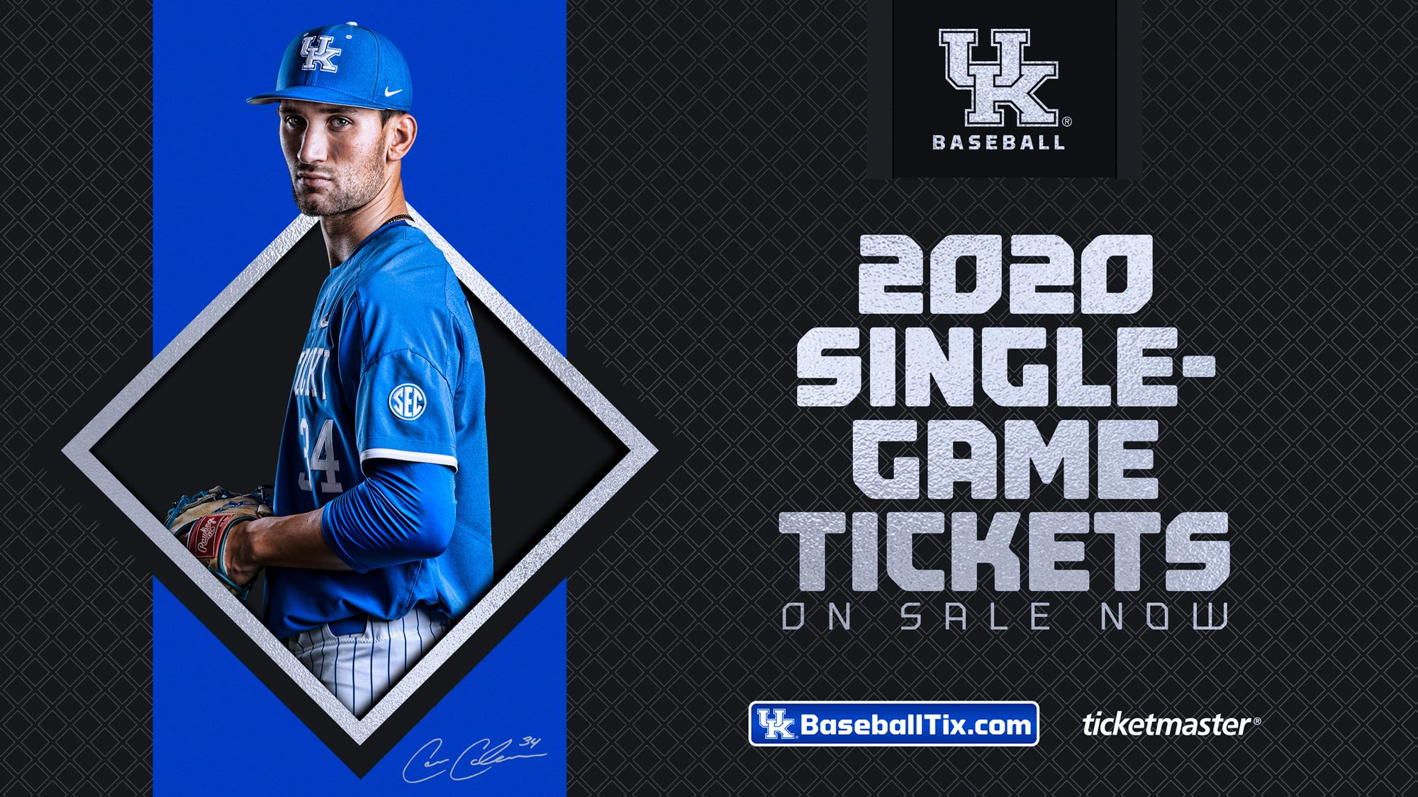 Kentucky Baseball 2020 Single-Game Tickets On Sale Tuesday