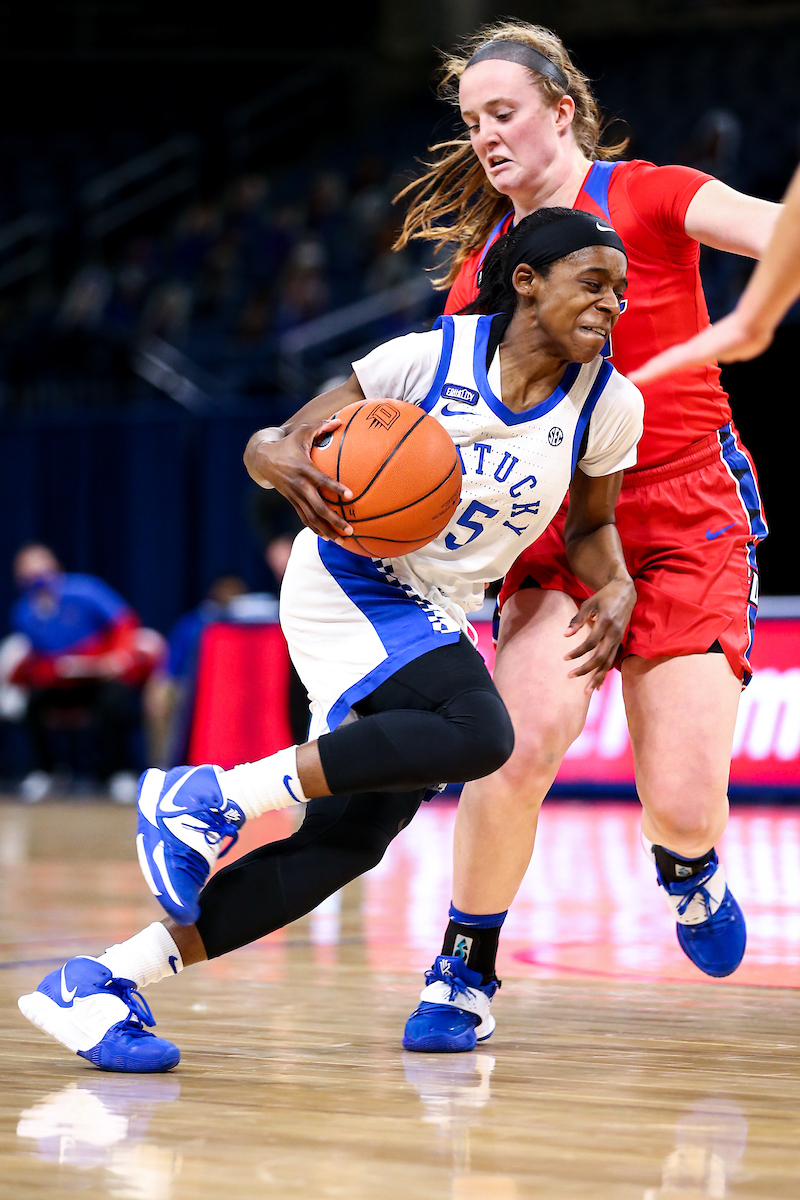 Chasity Patterson.  

Kentucky loses to DePaul 86-82.

Photo by Eddie Justice | UK Athletics