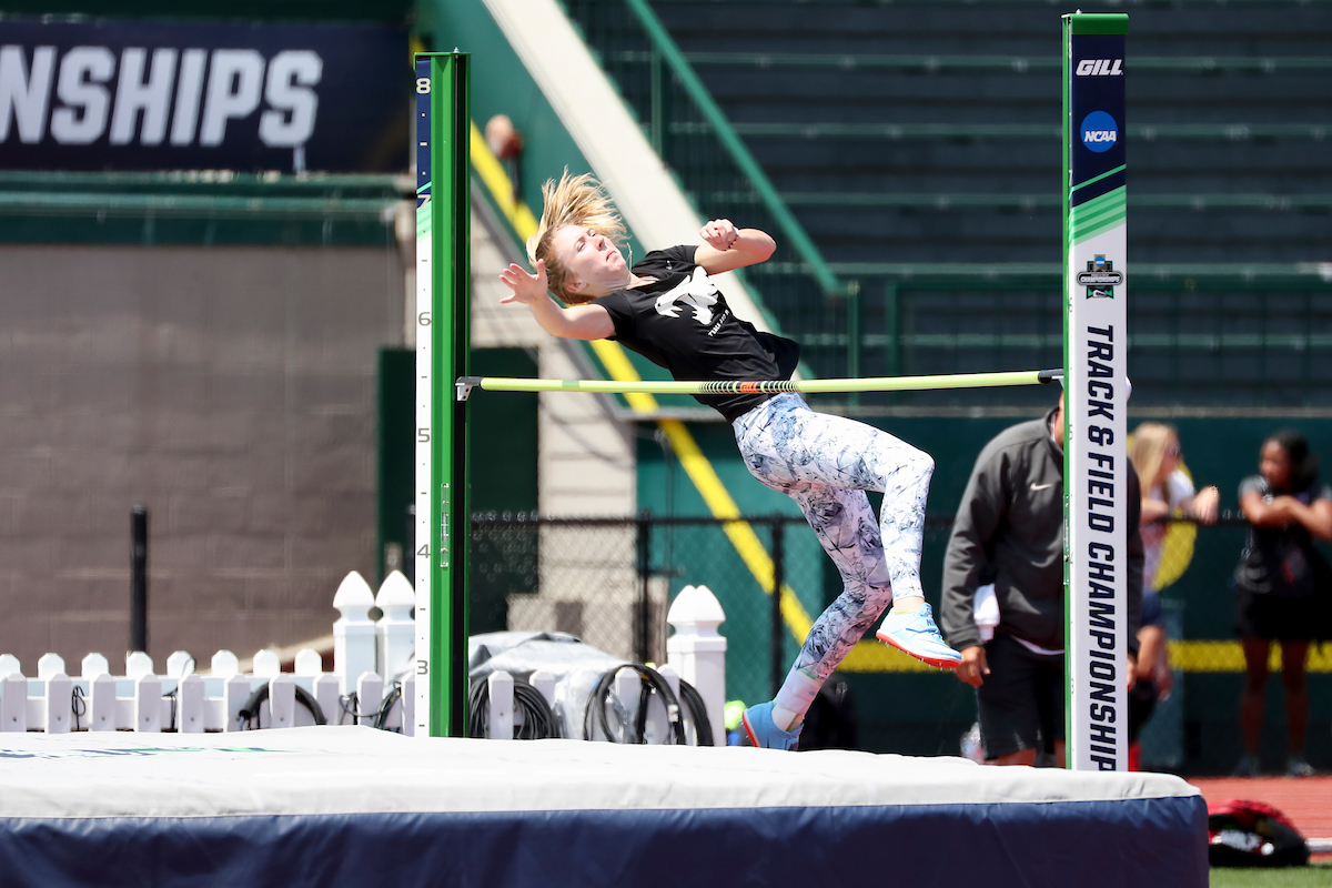 Ellen Ekholm.

NCAA Track and Field Outdoor National Championships. Eugene, Oregon. Tuesday, June 5, 2018.

Photo by Chet White | UK Athletics