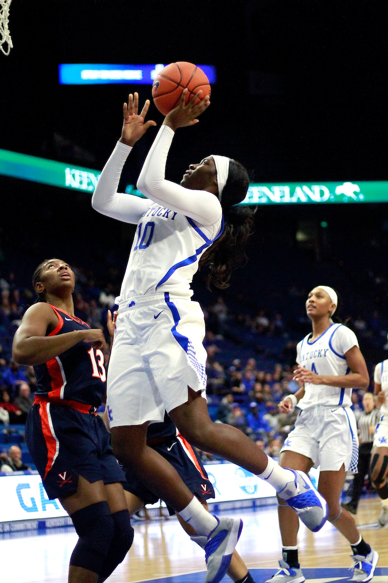 Rhyne Howard


Women's Basketball beats Virginia 63-51 at Rupp Arena on Thursday, November 15, 2018.

Photo by Alex Martens