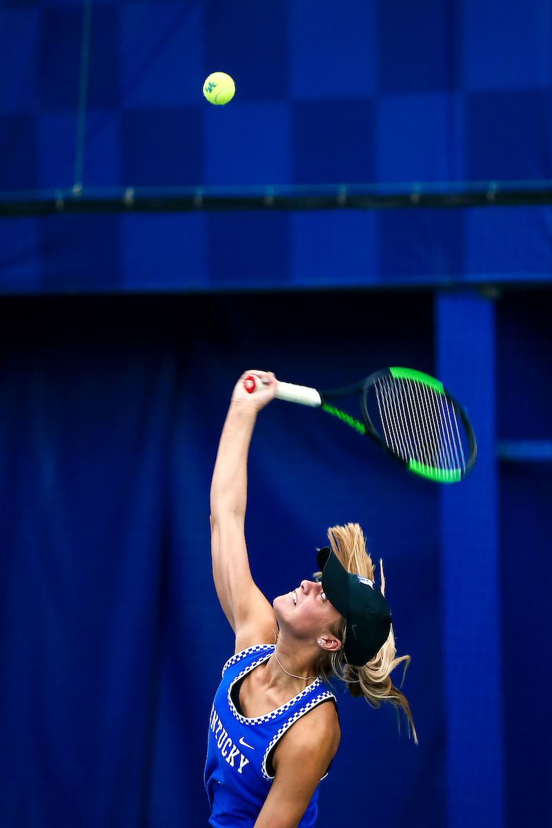Ellie Eades.

Kentucky falls to Florida 4-2.

Photo by Eddie Justice | UK Athletics
