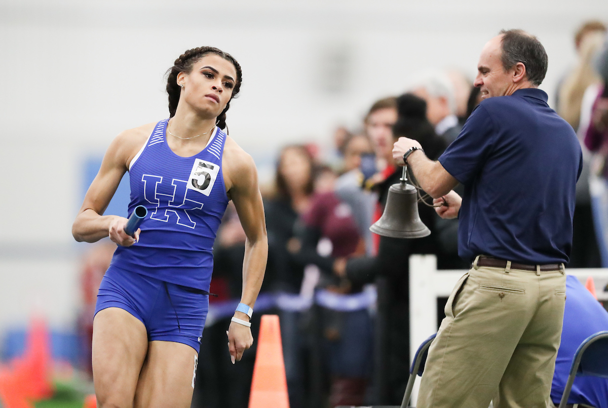 McLaughlin.

The University of Kentucky Track and Field Team hosts the Kentucky Invitational on Saturday, January 13, 2018 at Nutter Field House. 

Photo by Elliott Hess | UK Athletics