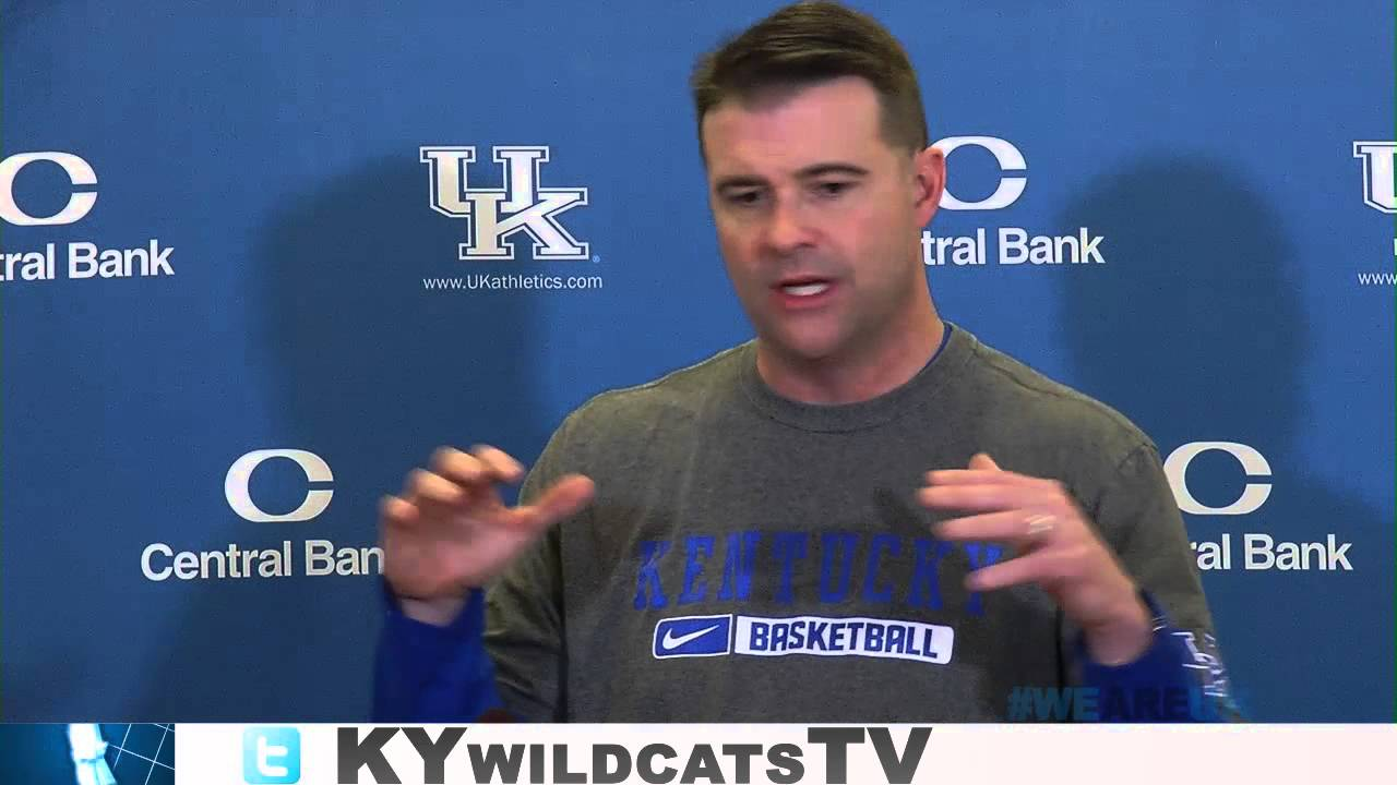 Kentucky Wildcats TV: Coach Mitchell Pre-Vanderbilt Press Conference