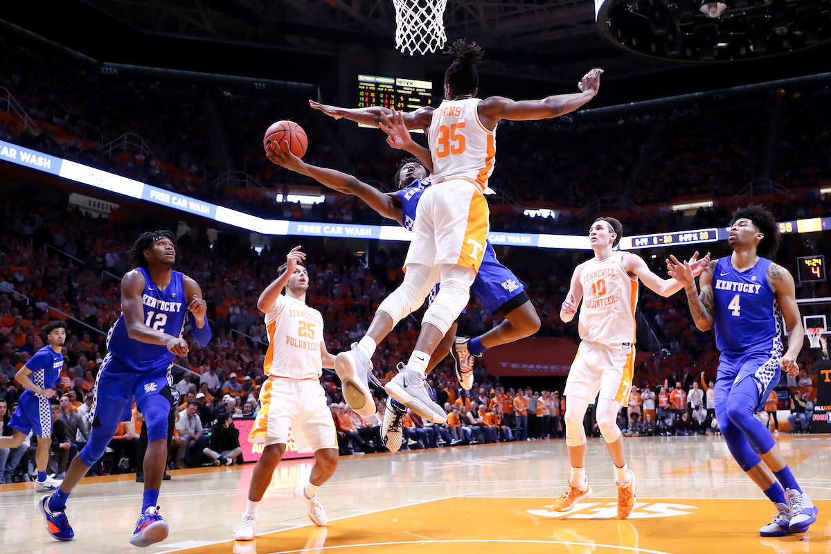 Ashton Hagans.

Kentucky beat Tennessee, 77-64.

Photo by Elliott Hess | UK Athletics