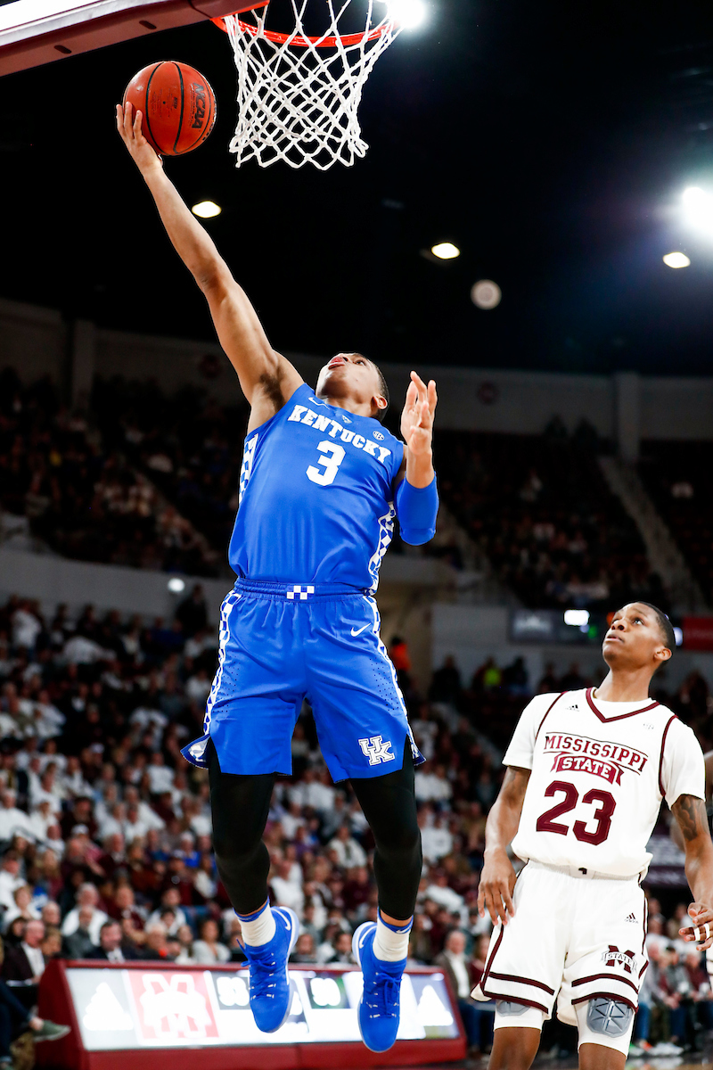 Keldon Johnson.

Kentucky beat Mississippi State 71-67 at Humphrey Coliseum in Starkville, MS.

Photo by Chet White | UK Athletics