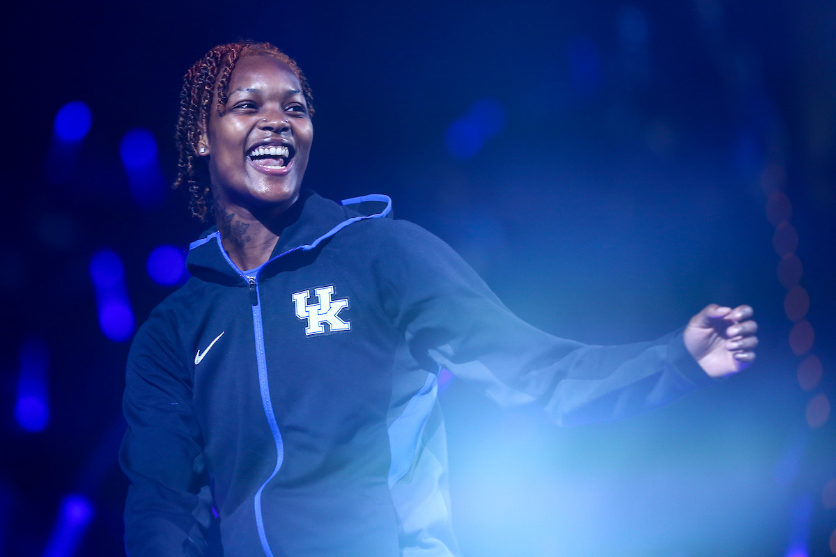 Jazmine Massengill.

Big Blue Madness.

Photo by Grace Bradley | UK Athletics
