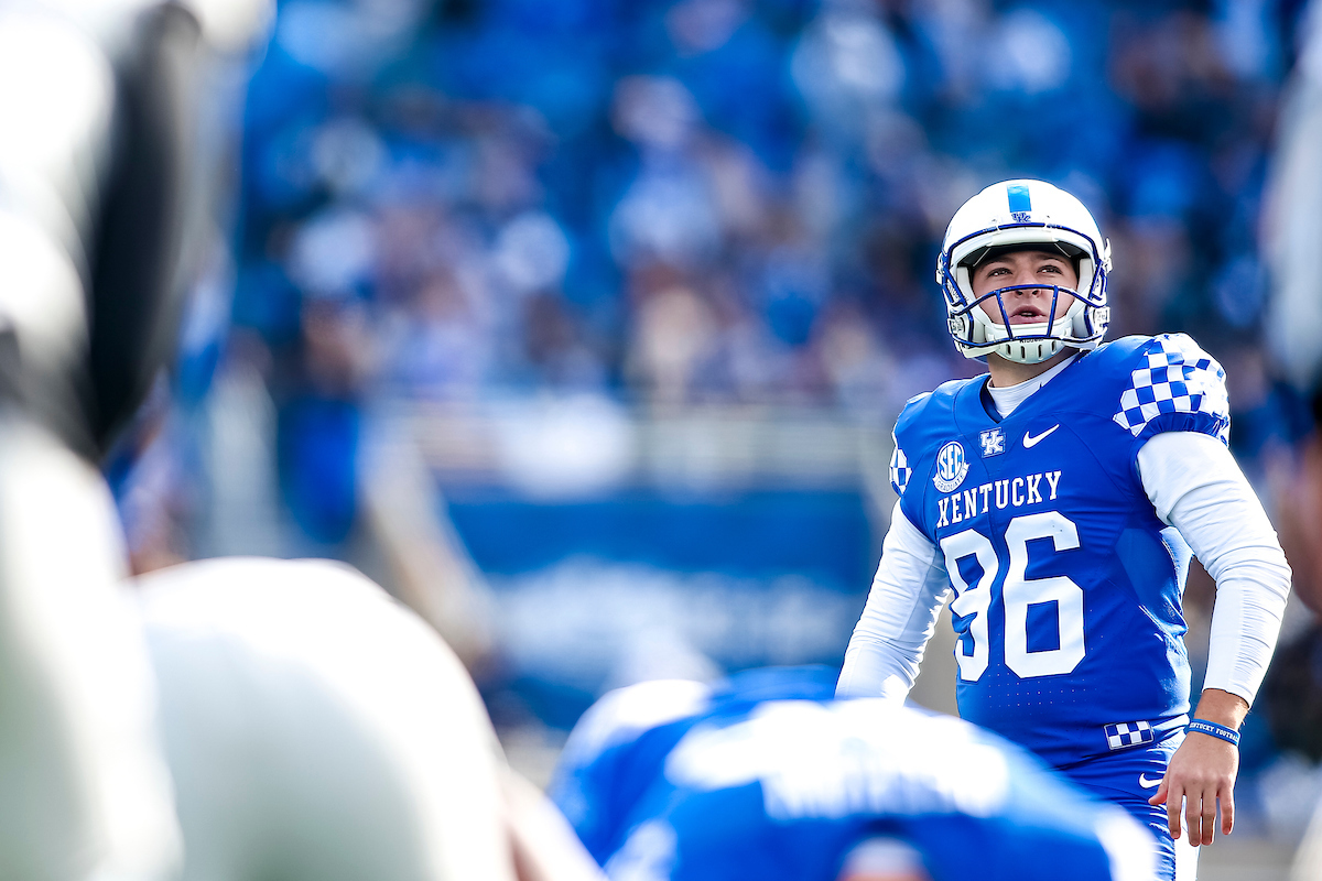 Matt Ruffolo. 

Kentucky beat New Mexico State 56-16.

Photo by Eddie Justice | UK Athletics