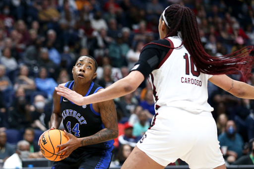 Dre’Una Edwards.

Kentucky beats South Carolina 64-62 and becomes SEC Champions.

Photo by Grace Bradley | UK Athletics