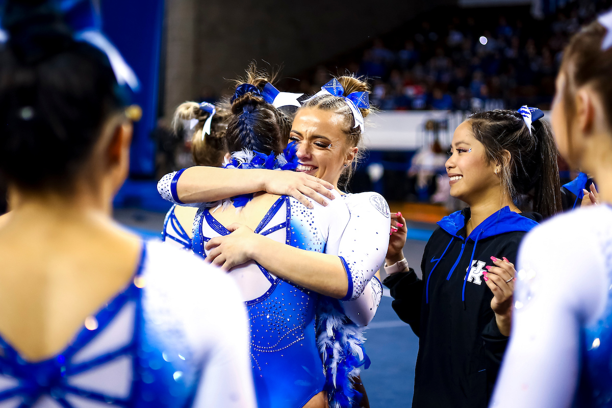 Josie Angeny.

Kentucky beats Michigan State on senior day.

Photo by Eddie Justice | UK Athletics