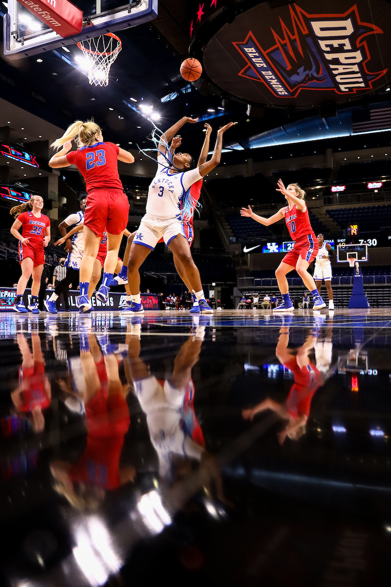 Keke McKinney.  

Kentucky loses to DePaul 86-82.

Photo by Eddie Justice | UK Athletics