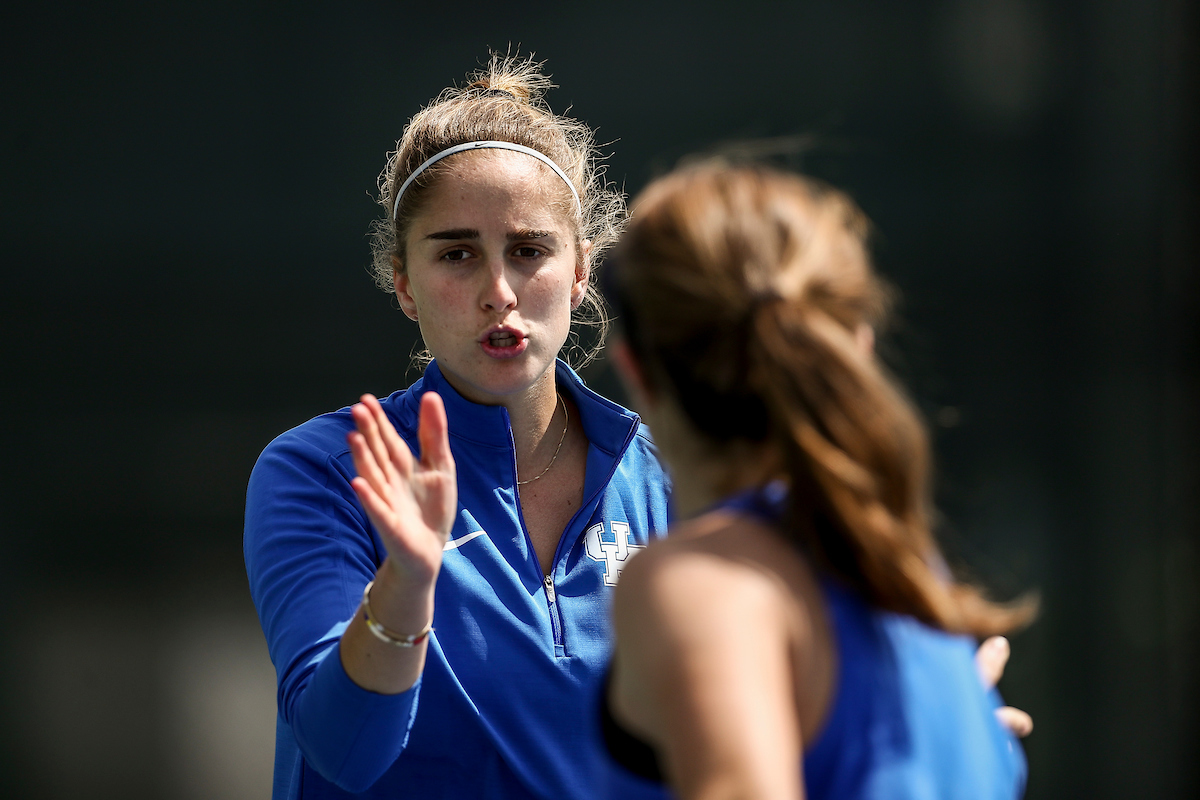 Carlota Molina. Flor Urrutia.

Kentucky loses to South Carolina 4-2.

Photos by Chet White | UK Athletics