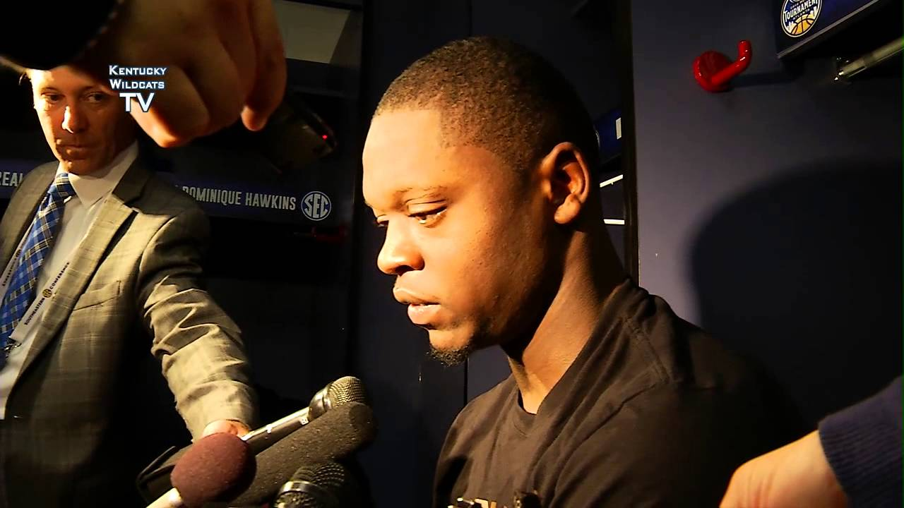 Kentucky Wildcats TV: Andrew Harrison, Julius Randle, and Alex Poythress - Florida SEC Postgame