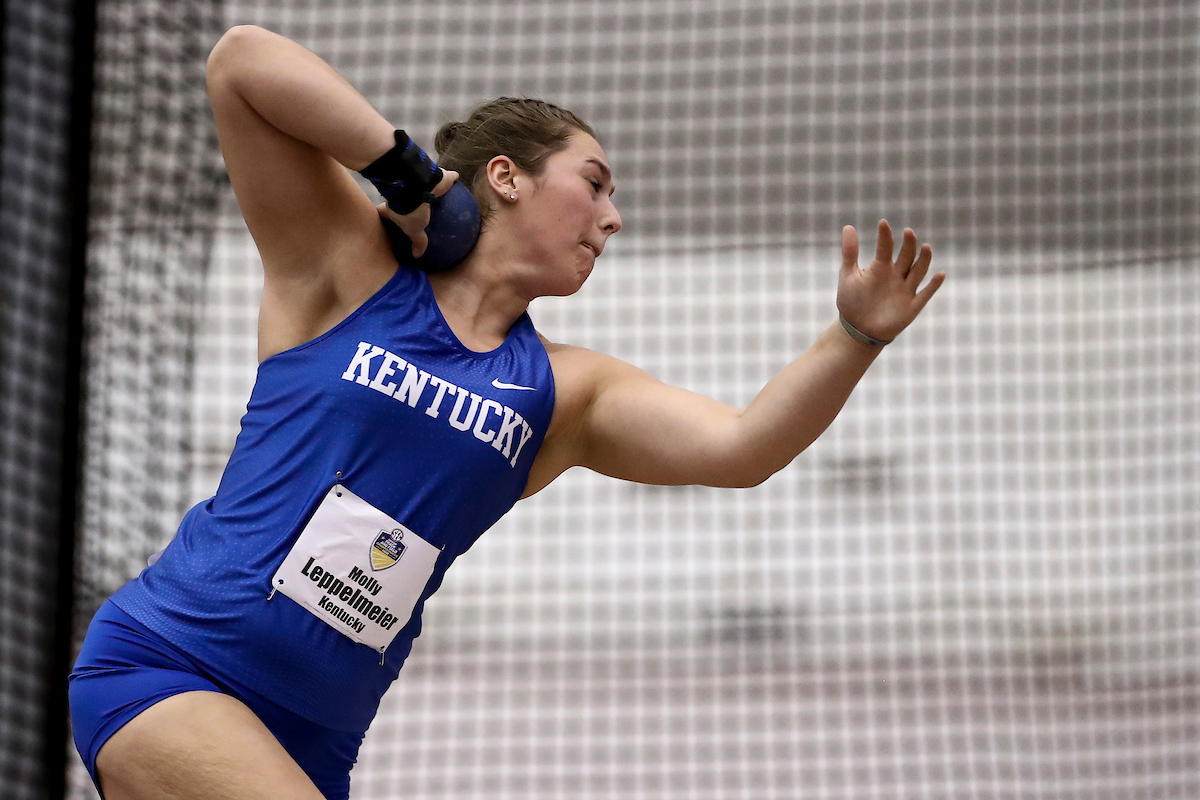 Molly Leppelmeier.

Day 2. SEC Indoor Championships.

Photos by Chet White | UK Athletics