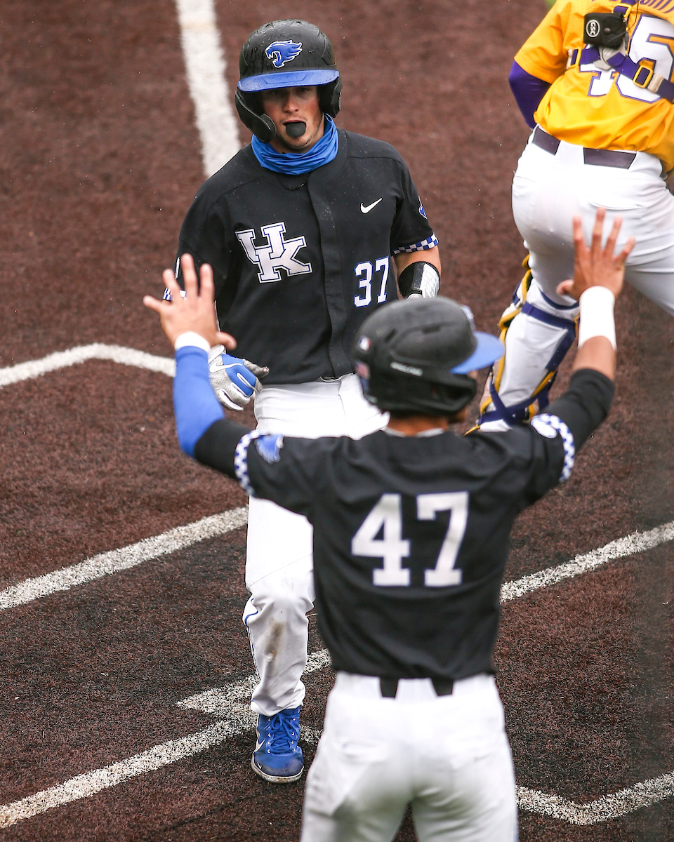 Cam Hill.

Kentucky beats LSU, 13-4.

Photo by Grace Bradley | UK Athletics