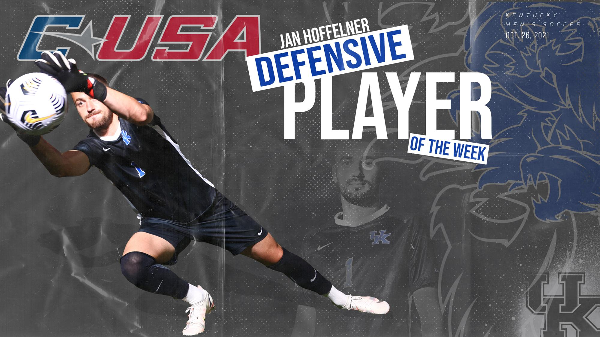 Jan Hoffelner Named C-USA Defensive Player of the Week