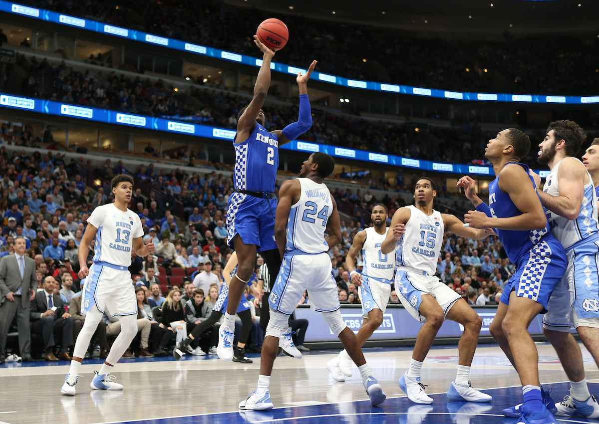 Ashton Hagans. 

UK beats to UNC 80-72. 


Photo By Barry Westerman | UK Athletics