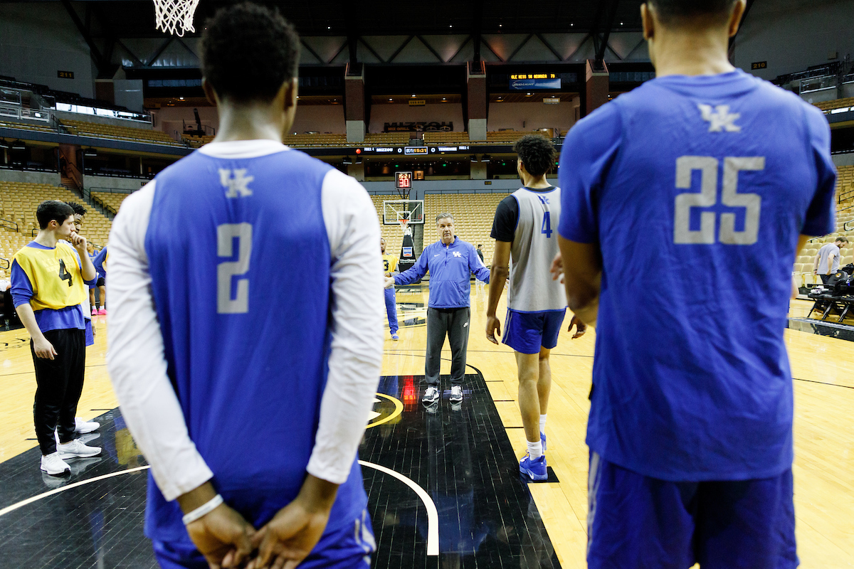 Coach Calipari.


Kentucky beats Missouri, 66-58.

Photo by Elliott Hess | UK Athletics