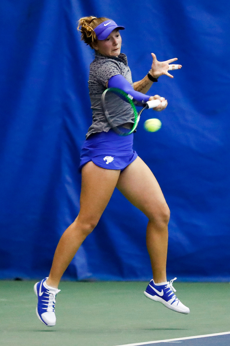 Tiphanie Fiquet.

Kentucky beats South Florida 4-0.

Photo by Hannah Phillips | UK Athletics