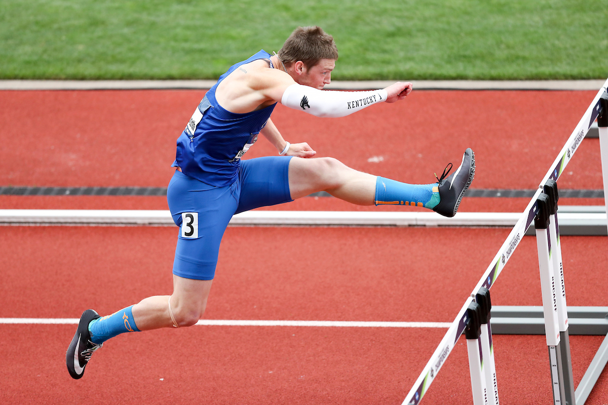 Tim Duckworth.

Day two of the NCAA Track and Field Outdoor National Championships. Eugene, Oregon. Thursday, June 7, 2018.

Photo by Elliott Hess | UK Athletics