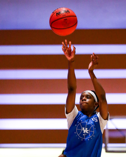 Chasity Patterson. 

2021 NCAA Tournament Practice. 

Photo by Eddie Justice | UK Athletics