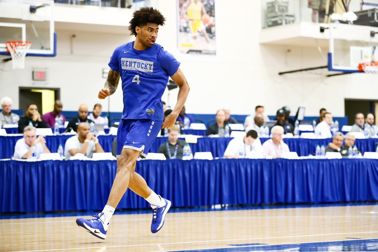 Nick Richards.


Kentucky men's basketball Pro Day.


Photo by Elliott Hess | UK Athletics