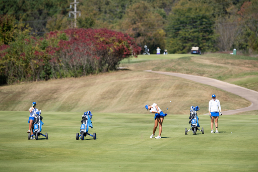 Photography from the practice round of the Blessings Collegiate Invitational on Sunday, October 4, 2020, in Fayetteville, Ark.

Jensen Castle, Marissa Wenzler, Casey Ott

Photo by Beth Hall

